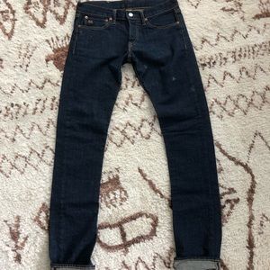 Slim fit women’s RRL denim jean 27x34